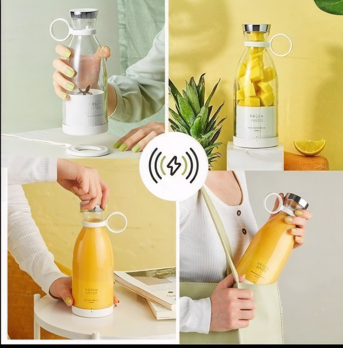 Trustacia's Health Partner Juicer Blender | Latest 2026 Edition with Stronger Motor | Rechargable Long Battery Life