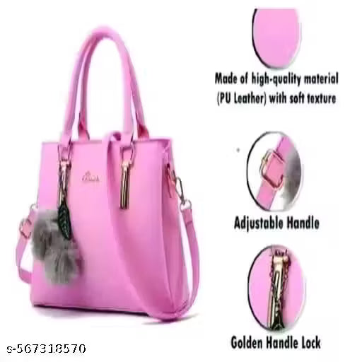 Stylish Womens Purse | Italian pink design | Premium Quality