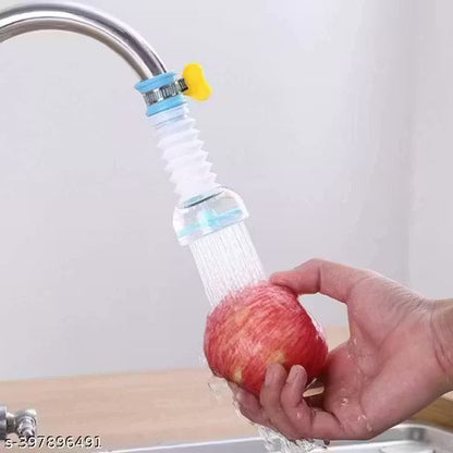 1 Pcs 360 Degree Water Filter Tap Water Saving Faucet Water Faucet Adjustable Water Valve Splash Water Faucet for Kitchen