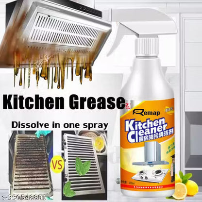 KITCHEN OIL & GREASE STAIN CLEANING REMOVER SPRAY Kitchen Degreaser Cleaner Non Corrosive Multipurpose Product- 250ml