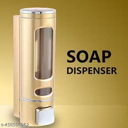 Luxary Golden Colour   400 Ml Liquid Soap Dispenser for Shampoo, Lotion, Foam etc.