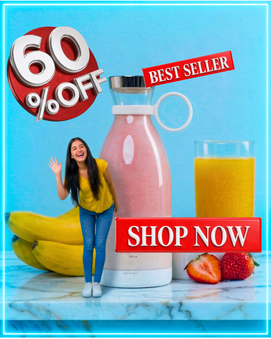 Trustacia's Health Partner Juicer Blender | Latest 2026 Edition with Stronger Motor | Rechargable Long  Battery Life