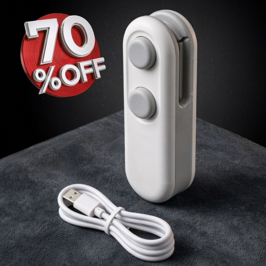 Food Protector Device | 1 Year Warranty | 2 In 1 - Sealing  &  Cutting Both  | Type-C USB Charging |